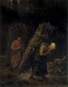 Jean Francois Millet Peasant Women Carrying Firewood china oil painting reproduction